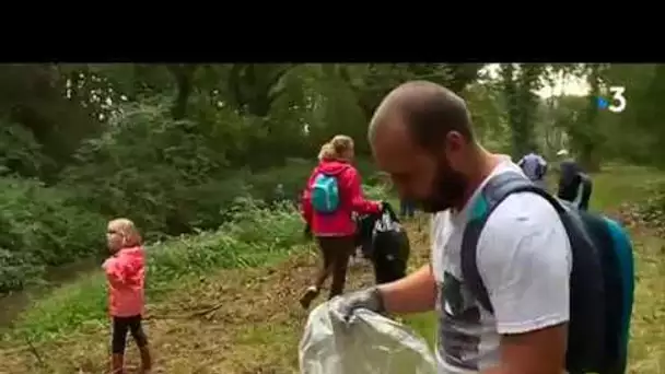 Béarn: nettoyage de la rivière Ousse