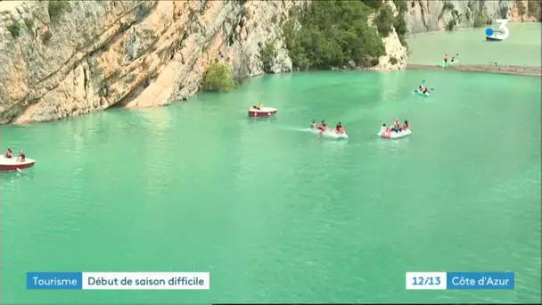 Déconfinement : début de saison difficile dans les gorges du Verdon