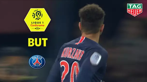 But Layvin KURZAWA (13') / Paris Saint-Germain - Montpellier Hérault SC (5-1)  (PARIS-MHSC)/ 2018-19