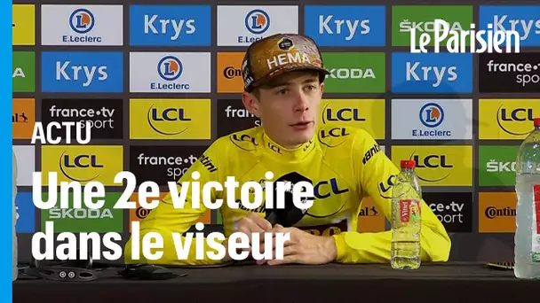 «Je veux revenir sur le Tour de France pour en gagner un autre», clame Vingegaard, maillot jaune