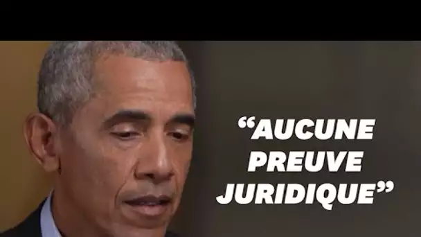 Barack Obama se dit plus troublé par l'attitude de "certains républicains" que celle de Trump