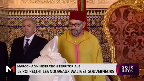 Le Roi Mohamed VI reçoit les nouveaux walis et gouverneurs