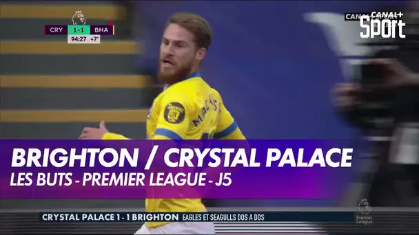 Les buts de Crystal Palace / Brighton