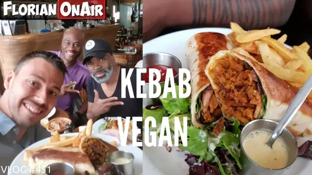 Un KEBAB VEGAN avec MENELIK ?? - VLOG #451