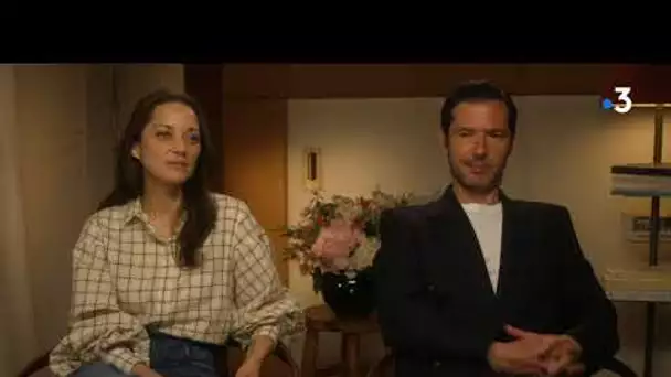 #Cannes2022 - Entretien avec Marion Cotillard et Melvil Poupaud pour le film "Frère et sœur"