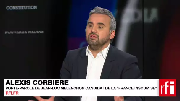 Alexis Corbière, porte-parole de Jean-Luc Mélenchon pour l'élection présidentielle