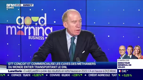 Philippe Berterottière (GTT): GTT conçoit et commercialise les cuves des méthaniers du monde entier