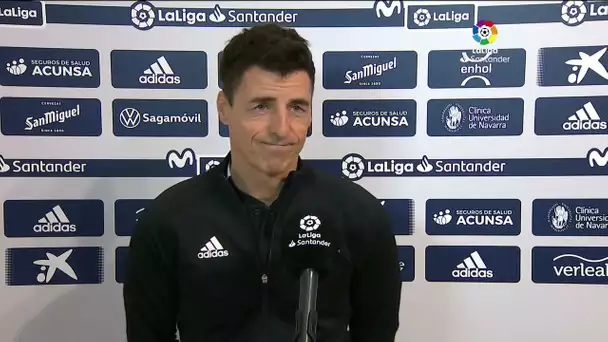Calentamiento CA Osasuna vs Athletic Club