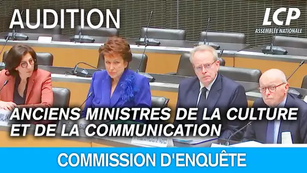 Commission d'enquête TNT : audition d'anciens ministres de la Culture - 28/03/2024