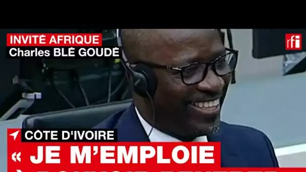 Charles Blé Goudé : « Je suis en train de m’employer à pouvoir rentrer dans mon pays » • RFI