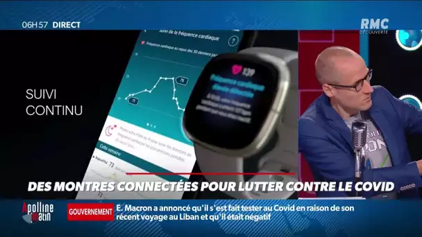Des montres connectées pour lutter contre le Covid-19?