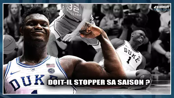 ZION WILLIAMSON DOIT-IL STOPPER SA SAISON NCAA ?