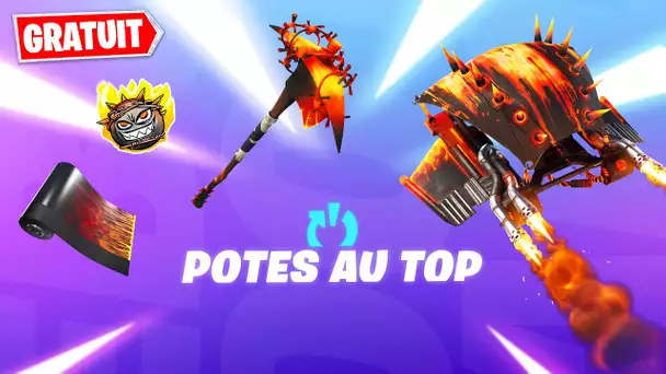 NOUVELLES RECOMPENSES GRATUITES SAISON 4 ! (FORTNITE EVENEMENT POTE AU TOP)