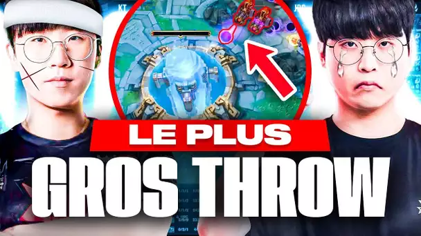 JDG vs KT 🏆 LE PLUS GROS THROW DES WORLDS !! (JE  PLEURE! Game 3+)