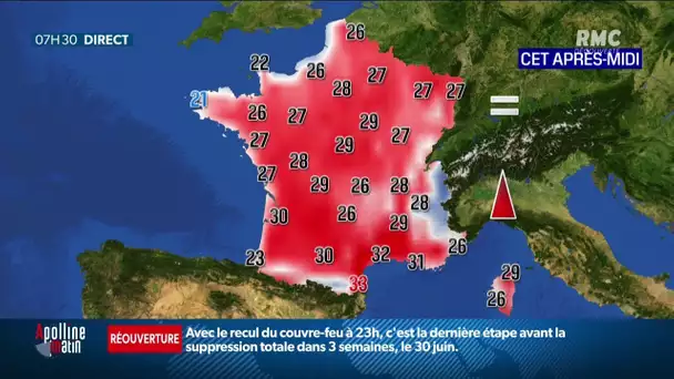 Météo : il fera "beau et chaud" ce jeudi 10 juin