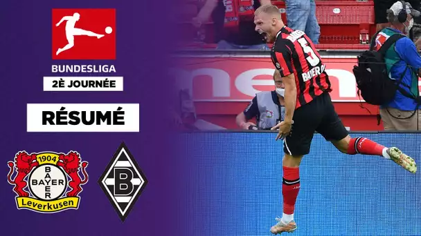 Résumé : Leverkusen et Bakker écrasent Gladbach