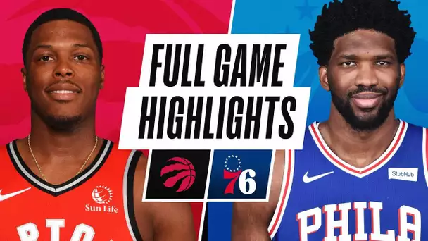 RAPTORS at 76ERS | FULL GAME HIGHLIGHTS | December 29, 2020