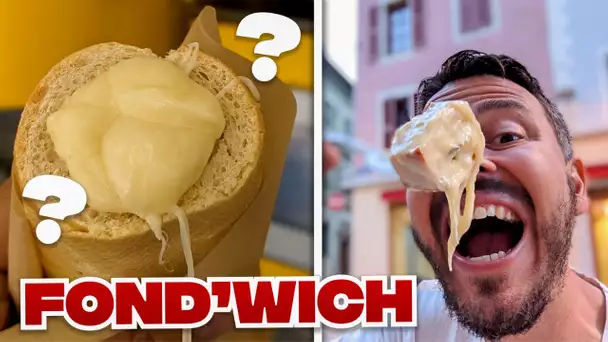 SANDWICH à la FONDUE:  Il INVENTE une MACHINE à FOND'WICH!! VLOG 1176