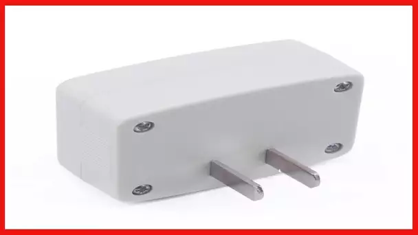DROK® Flat Plug AC 80-300V Voltage Panel Power Line Volt Test Monitor Gauge Meter AC 110V 220V Digit