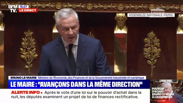 Bruno Le Maire rejette "toute taxe supplémentaire"