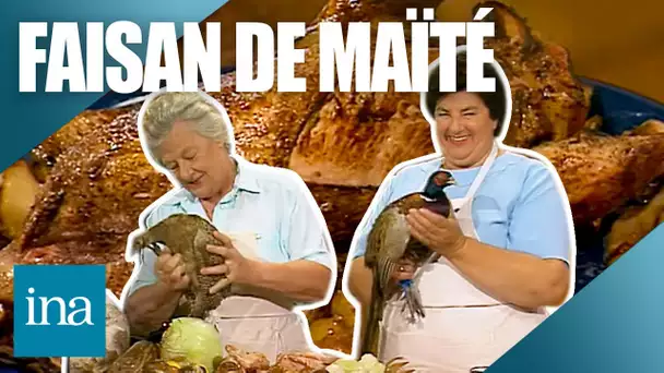 🍗 Le faisan farci aux cèpes de Maïté 🍄 | Archive INA