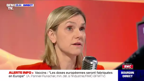 Agnès Pannier-Runacher sur les vaccins: "Nous serons prêts fin décembre, début janvier"