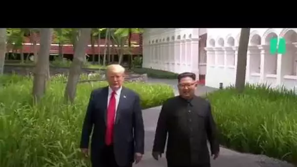 Trump impressionné par Kim Jong Un: "je veux que mon peuple fasse pareil"