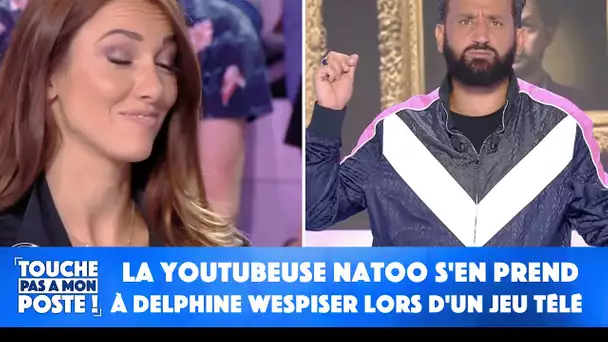 La Youtubeuse Natoo s'en prend à Delphine Wespiser lors d'un jeu télé