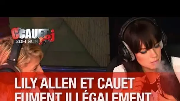 Lily Allen et Cauet fument illégalement dans le studio ! - C&#039;Cauet sur NRJ