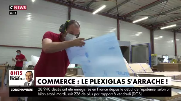 Commerce : le plexiglas s'arrache !