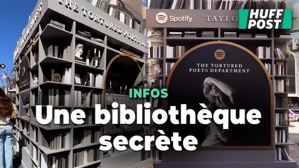 En pleine rue, cette bibliothèque de Taylor Swift cache des indices sur son nouvel album