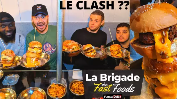 La BRIGADE des FAST FOODS VS le + GROS MANGEUR - VLOG #943