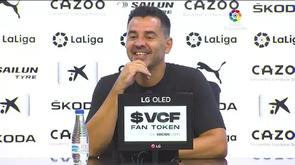 Rueda de prensa Valencia CF vs Girona FC