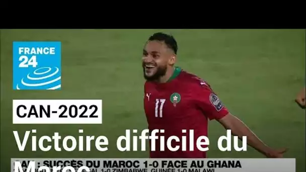 CAN-2022 : Succès du Maroc 1-0 face au Ghana • FRANCE 24