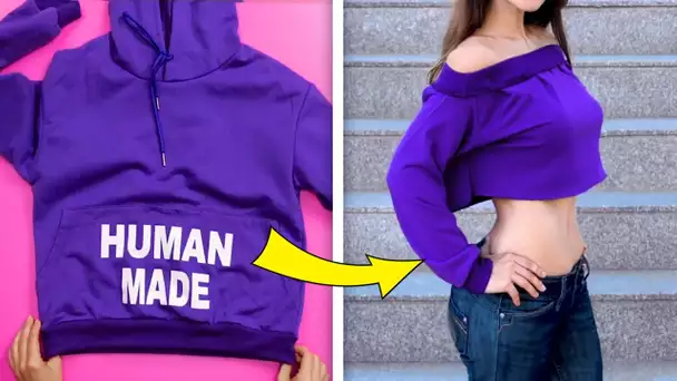 19 ASTUCES VÊTEMENTS TRÈS COOL QUI VOUS DONNERONT UN LOOK EXCEPTIONNEL