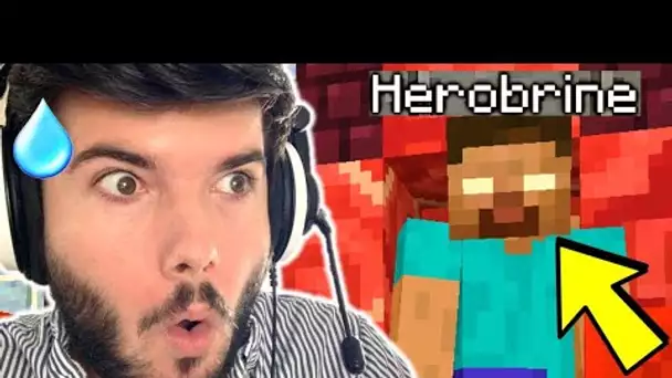 Je RENCONTRE HEROBRINE Sur Son SERVEUR MINECRAFT ! (j'ai peur)