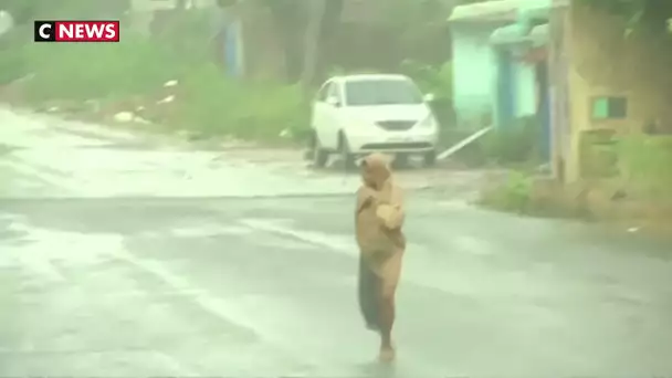 L&#039;Inde frappée par un puissant cyclone