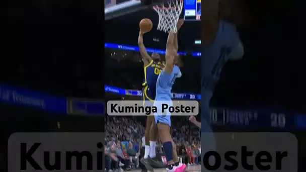 Johnathan Kuminga Throws Down The Poster Slam! 👀🔥| #Shorts
