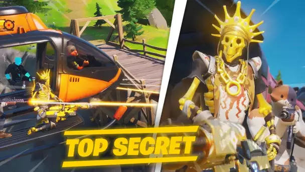 LES HELICOPTERES SONT SUR LA MAP ! EXPLOSION PLATE-FORME PETROLIERE ... (FORTNITE SECRET SAISON 2)