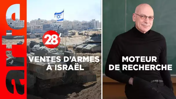 Alain Prochiantz / Gaza : faut-il suspendre les livraisons d’armes à Israël ? - 28 Minutes - ARTE