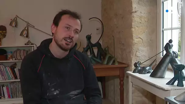 Sarthe : Rencontre avec le sculpteur Lolek