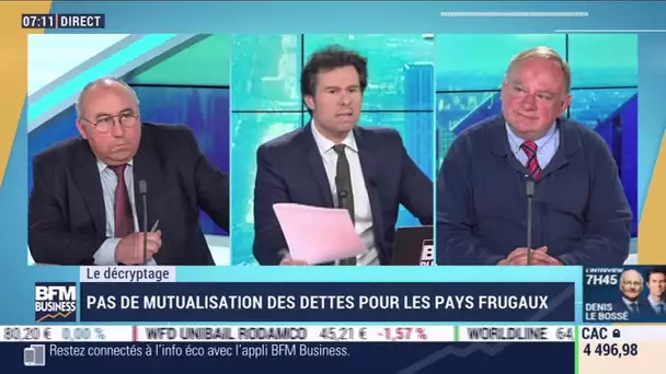 Le décryptage: Pas de mutualisation des dettes des frugaux, Jean-Marc Daniel et Emmanuel Lechypre