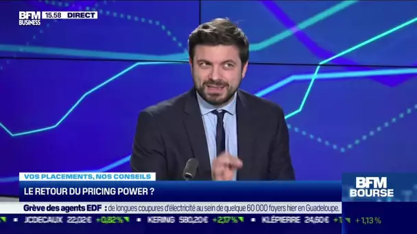 Le retour en force du pricing power en Bourse