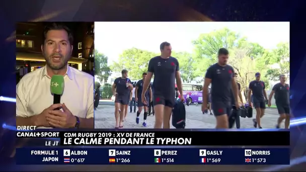 DailySport - XV de France, le calme pendant le typhon
