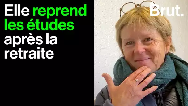 À 60 ans, Françoise a repris les études