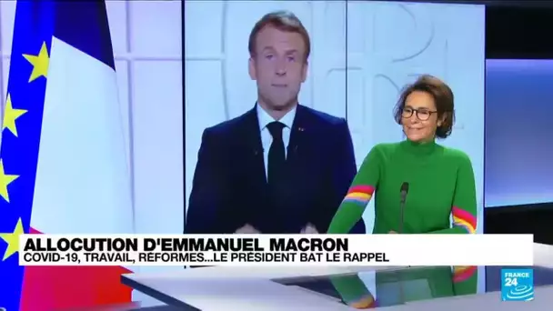 Allocution d'Emmanuel Macron : Covid-19, travail, réformes...le président en campagne