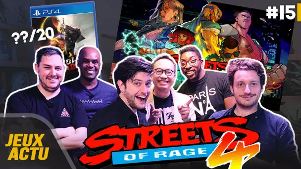 On joue avec les créateurs de Streets of Rage 4 et notre verdict sur Nioh 2 | JEUXACTU #15