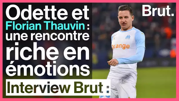 La rencontre émouvante entre Florian Thauvin et la nonagénaire Odette