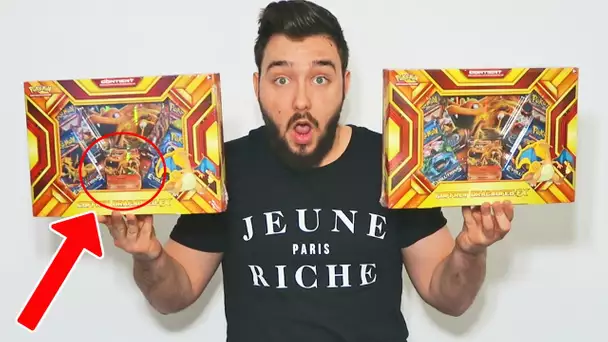 Ouverture de 2 Coffret pokémon DRACAUFEU EX ! Une FULL ART INCROYABLE !