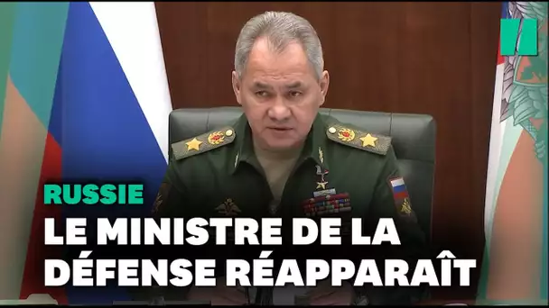 Le ministre de la Défense de Vladimir Poutine réapparait dans une vidéo